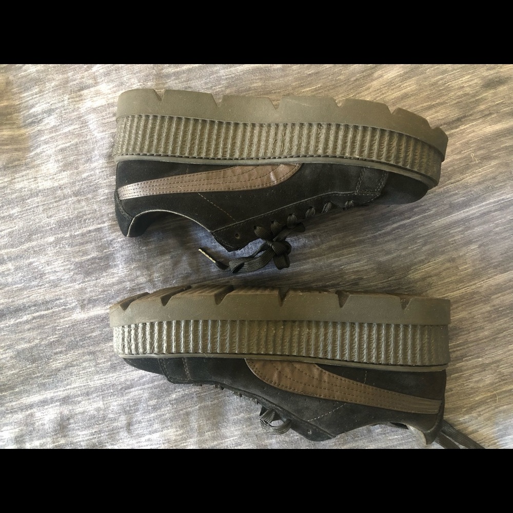 Fenty x Puma Cleated Creepers Platform Sneakers